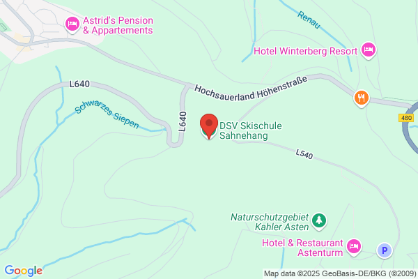 Sahnehang, Wintersportpark Köhlerhütte