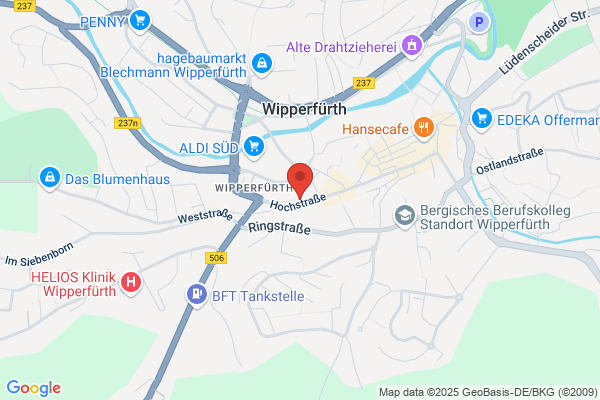Kreissparkasse Köln, Geschäftsstelle Wipperfürth, Hochstraße