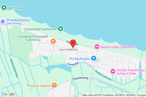 Ostseeapartements Kalifornien
