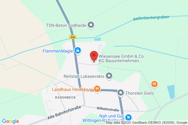Wiesensee GmbH & Co. KG Bauunternehmen - Betonwerk