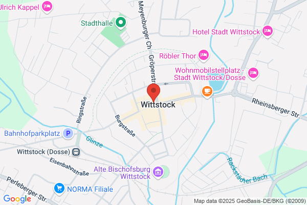 Stadtverwaltung Wittstock/Dosse Bürgerbüro/Einwohnermeldeamt/Fundbüro