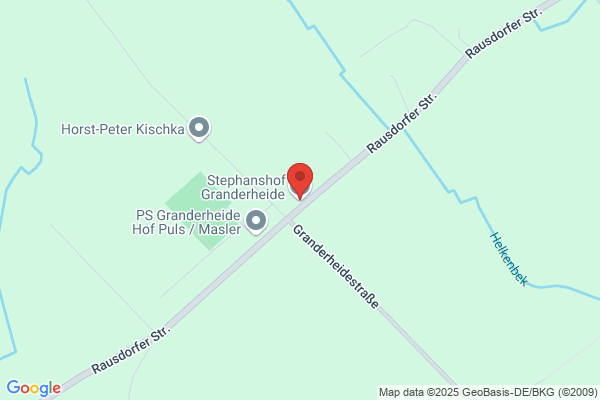 S. Stephanshof Granderheide, G. Benitt, Stall- und Weidebedarf