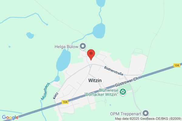 Kirche Witzin - Ev.-Luth. Kirchgemeinde Witzin