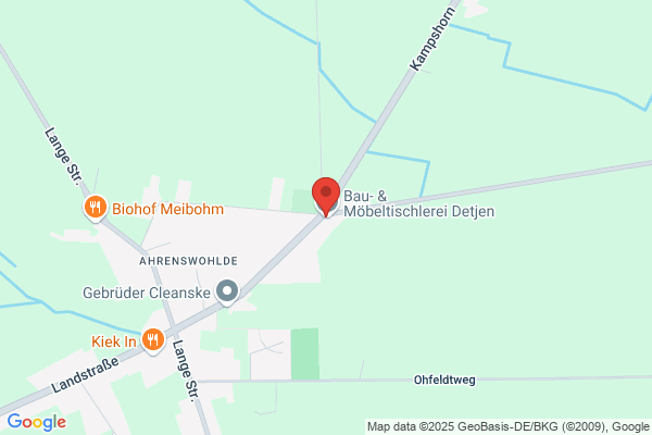 Detjen Bau- und Möbeltischlerei GmbH