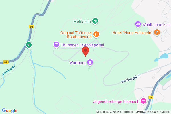 Romantik Hotel auf der Wartburg
