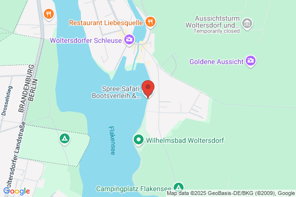 Spree-Safari, Bootsverleih & Outdoor-Events