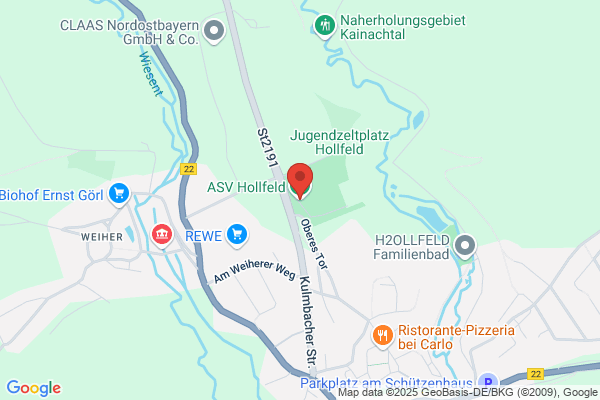 Allgemeiner Sportverein e.V. Hollfeld Sportheim