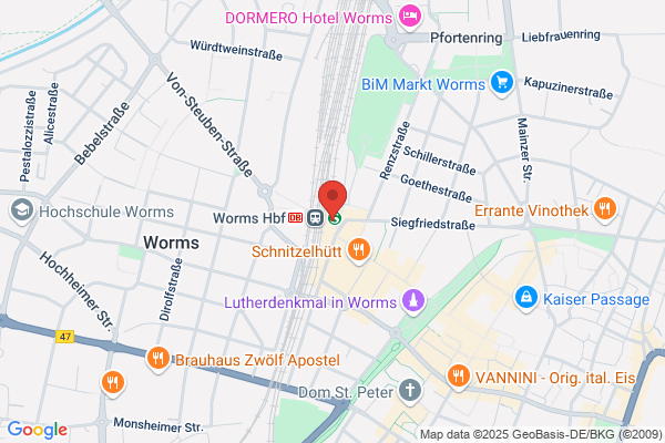 Schmitt & Hahn Buch und Presse im Bahnhof Worms
