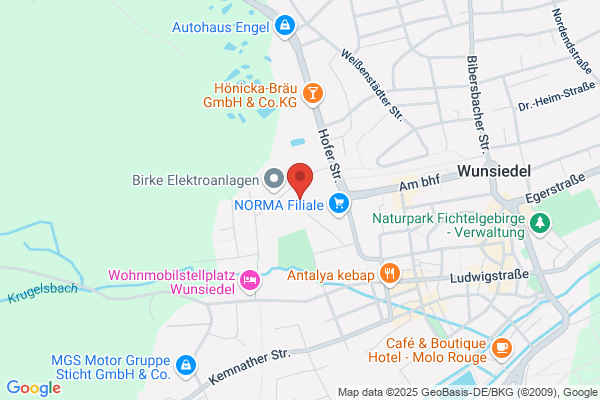Gasverxorgung Wunsiedel