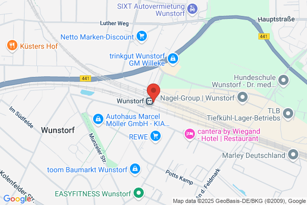 ServiceStore DB - Bahnhof Wunstorf