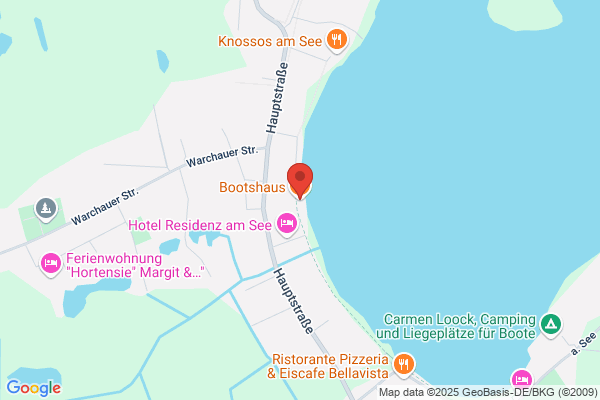 Bootshaus am See
