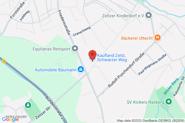 Kaufland Zeitz, Schwarzer Weg