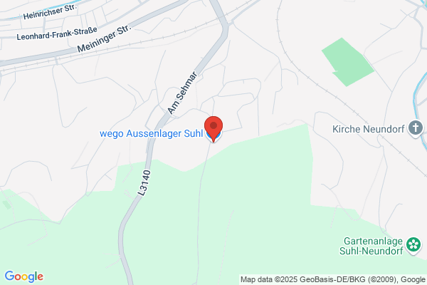 Wego Systembaustoffe GmbH - Aussenlager Suhl