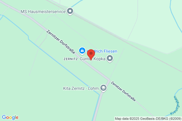Kirche Zernitz - Pfarrsprengel Zernitz