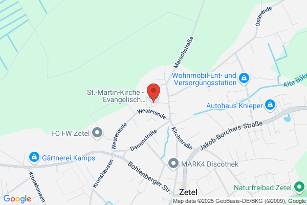 St.-Martin-Kirche - Evangelisch-lutherische Kirchengemeinde Zetel