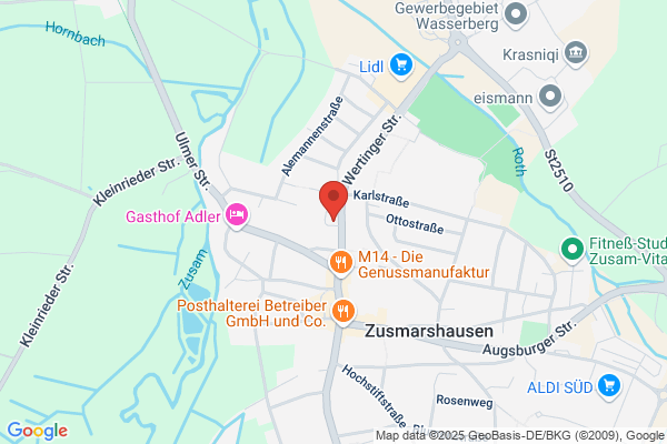 Zimmervermietung Zusmarshausen