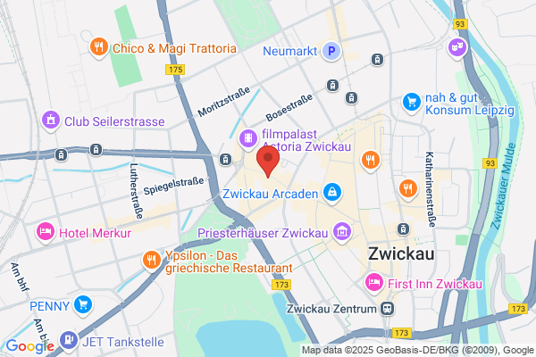 COMCAVE.COLLEGE Zwickau, Äußere Plauensche Straße