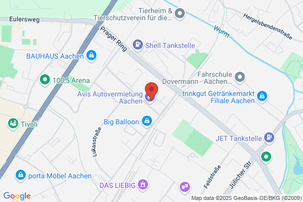 Budget Autovermietung - Aachen