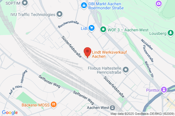 Lindt Werksverkauf Aachen