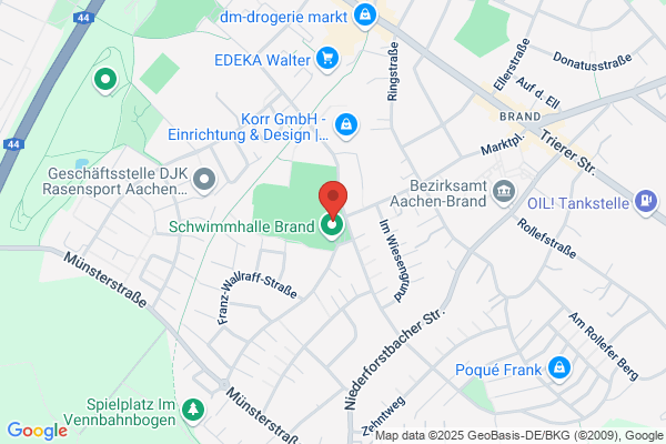 Schwimmhalle Brand