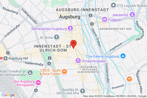 HypoVereinsbank Augsburg Maximilianstraße SB-Standort