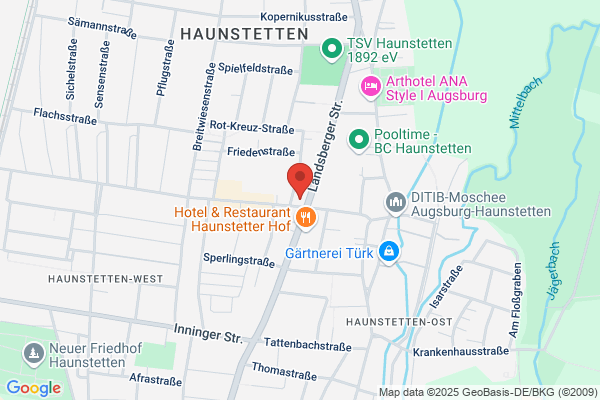 VR Bank Augsburg-Ostallgäu eG, Geschäftsstelle Augsburg-Haunstetten