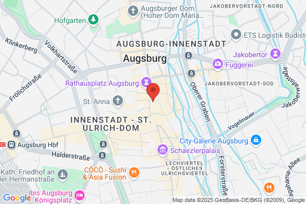 VR Bank Augsburg-Ostallgäu eG, Geschäftsstelle Augsburg-Innenstadt