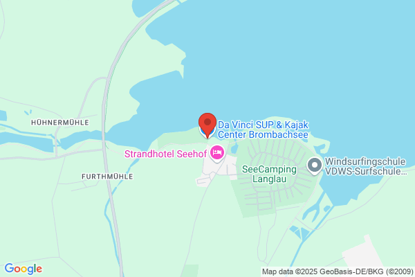 SUP, Kajak und Kanu Center Brombachsee