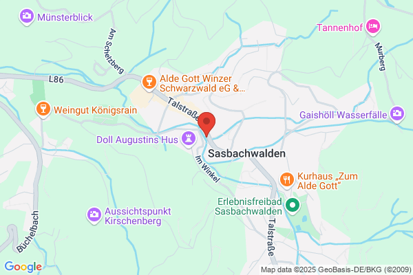 Volksbank eG - Die Gestalterbank, SB-Stelle Sasbachwalden