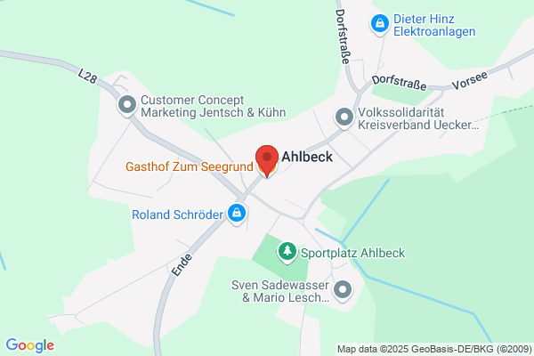 Gasthof Zum Seegrund bei Mahnkes