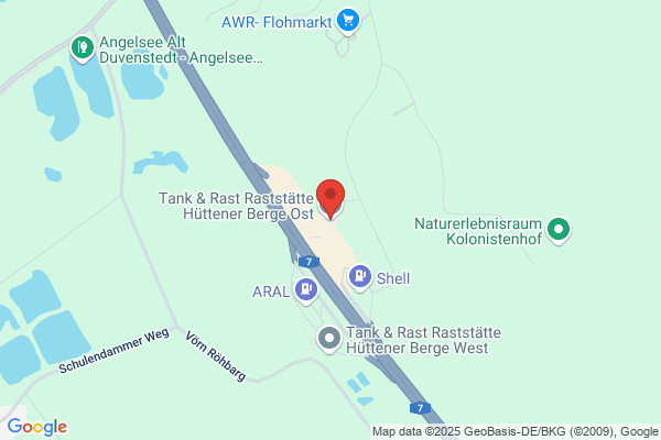 Tank & Rast Raststätte Hüttener Berge Ost