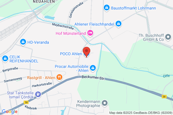 POCO Außenlager Ahlen