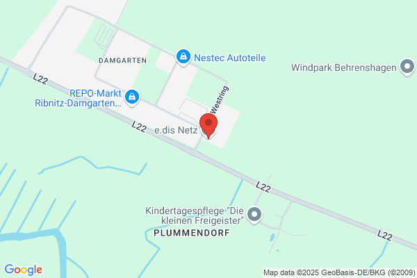 E.DIS Netz GmbH Standort Plummendorf