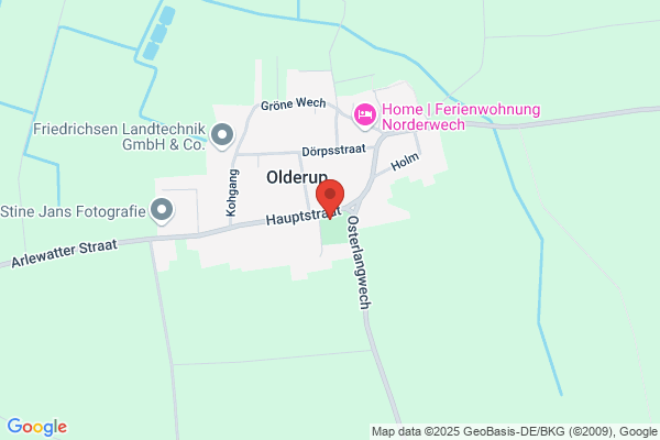 Kirche Olderup - Ev.-Luth. Kirchengemeinde Olderup