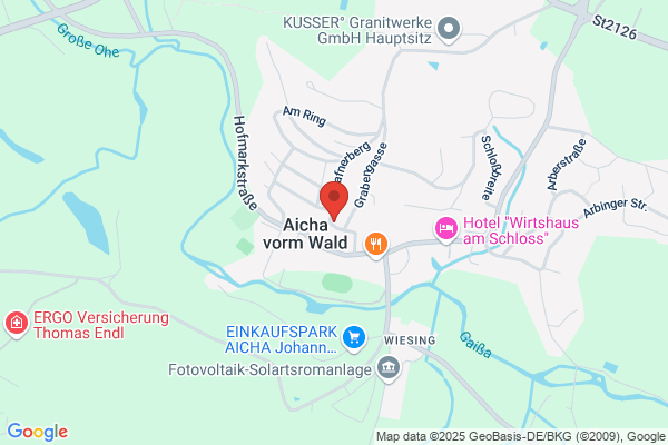 Bauhof Aicha vorm Wald