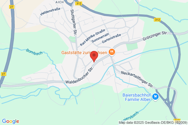 Geschlossene Geschäftsstelle