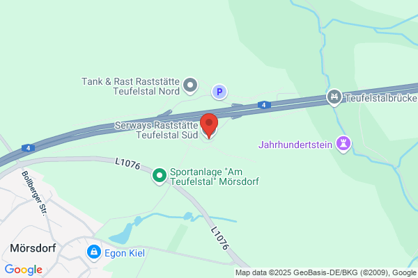 Autobahnraststätte Teufelstal Süd