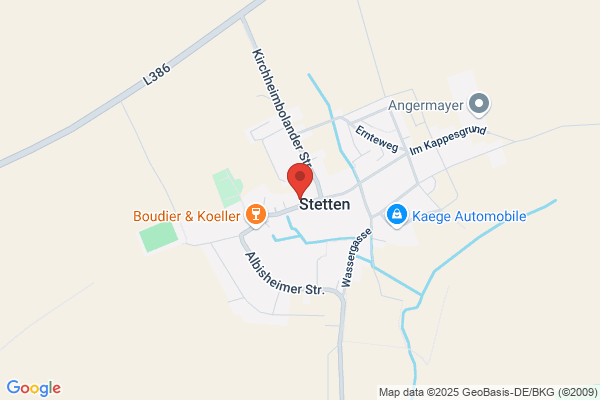 Protestantische Kirche Stetten - Prot. Kirchengemeinde Stetten