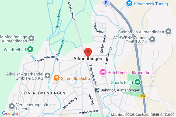 Stadt auf den Bergen
