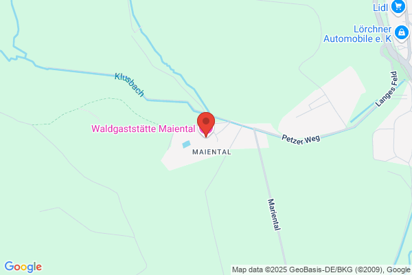Waldgaststätte Maiental