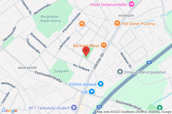 Stadt Alsdorf, Turnhallen, Hoengen