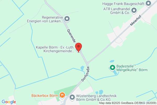 Kapelle Börm - Ev.-Luth. Kirchengemeinde Hollingstedt