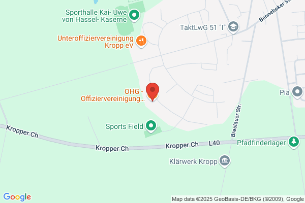 Offiziervereinigung Fliegerhorst Schleswig e.V. und Unteroffiziervereinigung Kropp e.V.