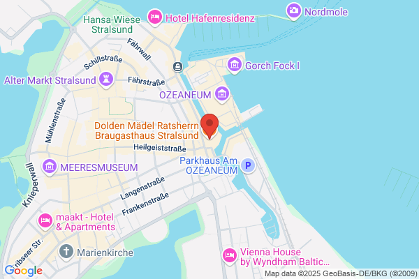 Dolden Mädel Ratsherrn Braugasthaus Stralsund