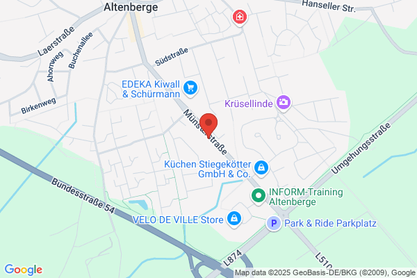 Corona Drive Through Teststelle Altenberge