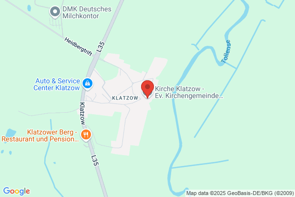 Kirche Klatzow - Ev. Kirchengemeinde Klatzow