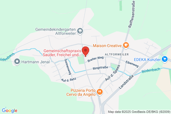 Pfarramt St. Oranna mit den Pfarrbezirken Altforweiler, Berus und Felsberg