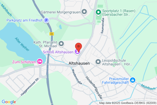 Polizeiposten Altshausen, Im Schloss