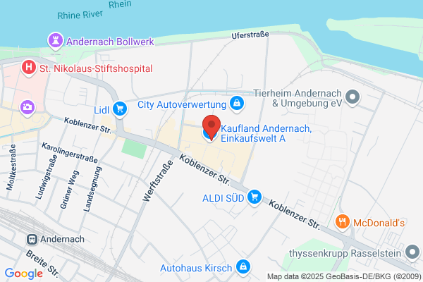 aktivoptik in der Einkaufswelt Andernach