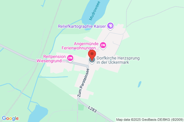 Kirche Herzsprung - Pfarrsprengel Brodowin-Chorin